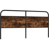  Posteljno vzglavje dim. hrast 200 cm jeklo in inž. les, (21653083) | Shoptok.si