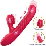 Sweet Play - 2u1 vibrator za točku G i klitoris (ružičasti)