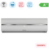  Inverterski klima-uređaj Chigo, Wi-Fi (Snaga hlađenja: 3.500 W, Snaga grijanja: 3.500 W, Siva) | shoptok.hr