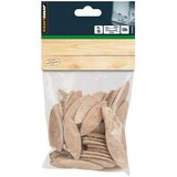 CRAFTOMAT Plosnata drvena tipla (Duljina: 55 mm, 50 Kom., Veličina: Br. 10) | shoptok.hr