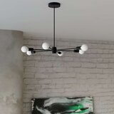  Sollux SL.1021 - Luster na stalku LANGO 3xE27/60W/230V crna | Eponuda.com