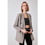 Trendyol Gray Button Blazer Jacket Cijene
