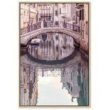  Slika - Noon in Venice (1 Part) Vertical 60x90 U prirodnom drvenom okviru | shoptok.hr