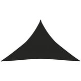 vidaXL Senčno jadro 160 g/m² črno 4x4x5,8 m HDPE, (20609353) Cene
