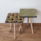 Hanah home set klub stočića 2Shp496, 2 komada, Šareni | ePonuda.com
