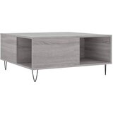  Stolić za kavu boja sivog hrasta 80x80x36,5cm konstruirano drvo | Eponuda.ba