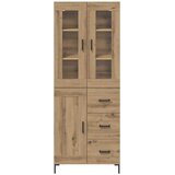  Highboard 2 kom. Umjetnički hrast 69,5 x 34 x 180 cm | shoptok.hr