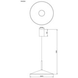 Globo VISEČA LED-SVETILKA Lampone 1000 lm 4000 K 230 V | Shoptok.si