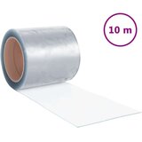 vidaXL Zavesa za vrata prozorna 200 mm x 1,6 mm 10 m PVC | Shoptok.si