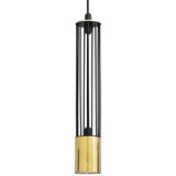  LED luster na sajli BARS 3xGU10/4,8W/230V crna/zlatna | Eponuda.com