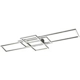 Trio Leuchten LED stropna svjetiljka (60 W, D x Š x V: 6,5 x 105 x 42 cm, Mat nikal) Cijene