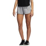 Adidas Dámské šortky Pacer 3-Stripes Woven Heather Shorts Mgh Solid Grey | shoptok.hr