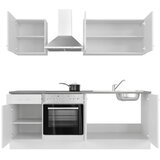 Flex-Well Kuhinjska Zgornja Omarica Lucca, Bela | Shoptok.si
