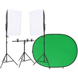 vidaXL Komplet za foto studio z lučmi in ozadjem, (21023078) | Shoptok.si