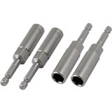 Generic Hand electric drill socket head, strong magnetic electric screwdriver, inner hexagonal and outer hexagonal wrench, electric batch with magnetic socket, (21066560) | Shoptok.si