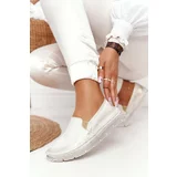 Kesi Women's Slip-On Leather Gold Shoes Maciejka 03512-25