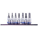 KING TONY Kralj Tony komplet 1/4 "Torx Caps z luknjo 7 elementov 2037 T10 - T40, (21121970) Cene