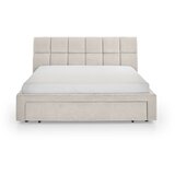 Meise Möbel Bež tapecirani bračni krevet bez podnice 180x200 cm Canyon – | shoptok.hr