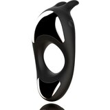 Feelztoys Vibracijski obroček za penis - Zeus, črn Cene