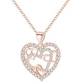 IZMAEL Ogrlica TA-28874 - Zlatno Ružičasta | shoptok.hr