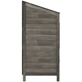  Vrtno spremište antracit 55 x 52 x 112 cm od masivne jelovine | shoptok.hr