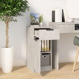Ormarić za radni stol sivi 33,5 x 50 x 75 cm konstruirano drvo | shoptok.hr