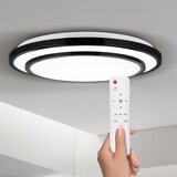  Brilagi-LED prigušiva svetiljka LUCIANO LED/48W/230V 3000-6500K prečnik 39 cm crna+daljinski upravljač | Eponuda.com