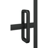 Pregrada za tuš ESG 100 x 140 cm crna | shoptok.hr