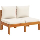  5-dijelna set vrtnih sofa od masivnog drva bagrema s jastucima | shoptok.hr