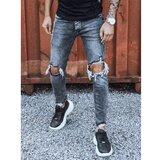 DStreet Dark gray men's jeans UX3835 | shoptok.hr