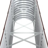  Povišena vrtna gredica od pocinčanog čelika 332 x 40 x 68 cm smeđi | Eponuda.com