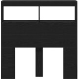 Ormarić za uzglavlje LED boja crni hrasta 100x17x102 cm | Eponuda.com