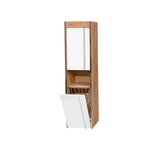 Ceramica lux tara hrast vertikala 35x140 konzolna korpa 300296