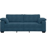  Trosjed Plavi 220x77x82 cm Baršun | Eponuda.com