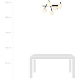  plafonsko svetlo smart 5xE14/10W/230V crno/belo | Eponuda.com