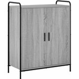  Ormar za cipele 76 x 36 5 x 93 cm Konstruirano drvo Siva Sonoma - Siva Sonoma 76 x 36 5 x 93 cm 4 etaže s vratima | shoptok.hr