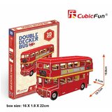 Cubicfun puzzle double decker bus S3018 Cene