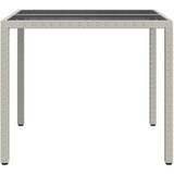  Stol za vrt Bijelo 90 x 90 x 75 cm poliratan | shoptok.hr