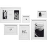 DEKNUDT S46YK WALL picture wall w. 6 white wooden Frames Cijene