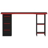 Hanah home Gaming sto Phoenix 7, 150x78x60 cm, Crveno-crni | ePonuda.com