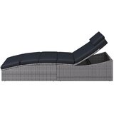 Ambia Garden VRTNI LEŽALNIK železo prašno lakirano siva | Shoptok.si