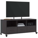 vidaXL TV ormarić crni 100,5x39x43,5 cm hladno valjani čelik | shoptok.hr