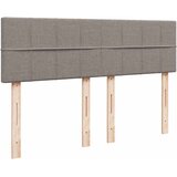  Otomanski krevet s madracem i LED smeđesivi 140x200 cm tkanine | shoptok.hr