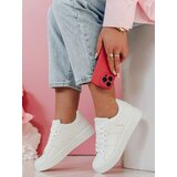 DStreet Sneakersy damskie na platformie JUNOMI białe | shoptok.hr