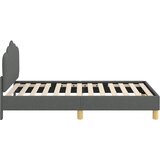  za djecu s uzglavljem Tamnosiva 80 x 160 cm Tkanina | shoptok.hr