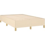  Krevet s oprugama i madracem LED krem 120 x 190 cm od tkanine | shoptok.hr