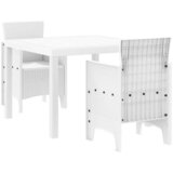  Vrtni set za objed 3 pcs Bijelo Polipropilen | shoptok.hr