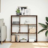 Pregrada regal za knjige boja hrasta 102x29x103,5 cm drveni | shoptok.hr