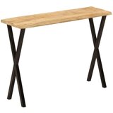  Konzolni stol sa živim rubom 105x33x76 cm masivno drvo manga | shoptok.hr