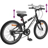  Gorsko Kolo 20 Palcev 6-Speed za otroke od 5 do 8 let Črna, (5000157345) | Shoptok.si